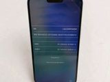 the back of a black samsung s9 phone with a display on it