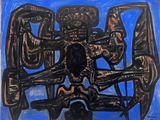 une image représentant un tableau où l'on voit une personne assise sur une chaise