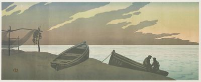 Henri Rivière (1864-1951) - Le soir. - Photo 1