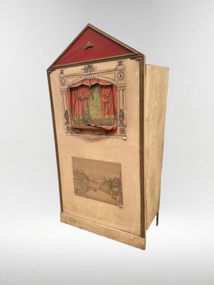 une photo d'un livre sur lequel figure l'image d'une maison