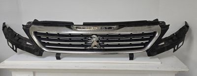 calandre de pare-chocs avant pour Toyota RAV4 avec finitions chromées
