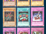 pokemon trading card game set with all the cards in different colors