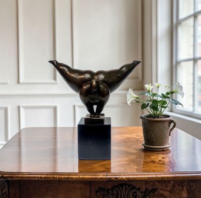 MILO (1893/1970). Rare épereuve en bronze à patine nuancée, …