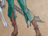 an image of a drawing of a man with a sword in his hand