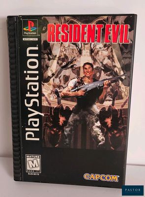 resident evil sony game case