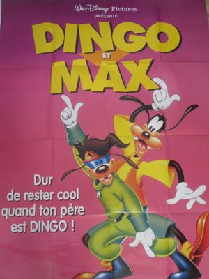 affiche du film « Dinggo Max », avec Goofy et Goofy