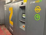a machine that is sitting inside of a building