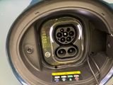 a close up view of a car ' s electrical outlet