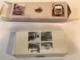 a box that has a picture of a train inside of it