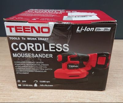 Ponceuse multifonction 3-en-1 - TEENO - TEENO 20V - Sans fil…