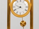 a clock that is sitting on top of a table