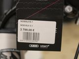 a close up of a bike with a price tag on it