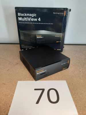 Le Blackmagic Multiview 4 est le lecteur DVD le plus petit et le plus compact au monde.