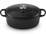 cocotte ovale en fonte « Le Creuse » avec couvercle