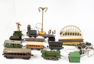 Train miniature Ensemble comprenant une locomotive modטle S.…