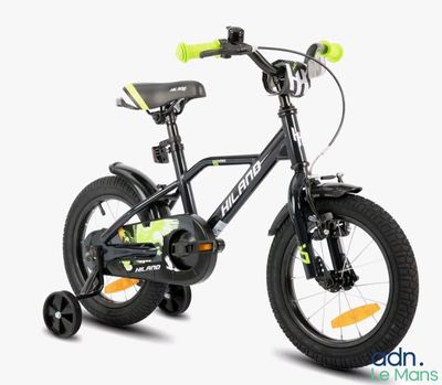 an image of a kid ' s bike on a white background