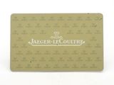 a business card with the name jaeger - le - coutre on it