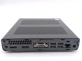 the back of a black laptop with a couple of ports on top of it