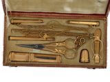 a case that has a bunch of different items in it