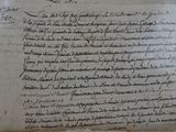 a close up of a piece of paper with writing on it