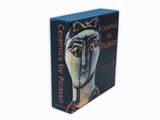 the cover of a book with a painting of a man ' s face on it