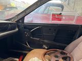 a dirty car with a steering wheel and a steering wheel