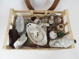 a basket with a lot of items inside of it