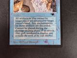 a card that has a picture of a woman and a cat on it