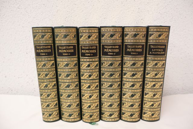 Mémoires de TALLEYRAND : Jean de Bonnot, 5 volumes et 1 volume Le...