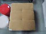 a couch that is sitting on the floor next to other items