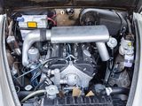 a small engine in the trunk of a car