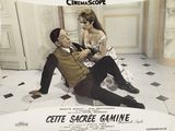 movie poster of a man and a woman sitting on a tiled floor