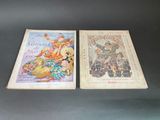 deux livres posés sur une table