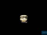 a yellow diamond on a black background