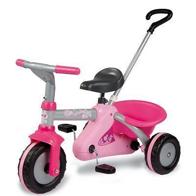 1793 / Tricycle Baby Bike II Girl Rose - SMOBY - Tricyc…