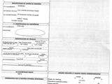 a document with a barcode on it and a barcode in the middle of it