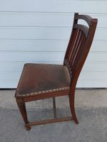 Chaise en bois, dossier à barreaux verticaux et une assise e… (photo 6)
