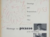 dessins et aquarelles depuis 1895 – hommage à Picasso à l'occasion de son 20e anniversaire