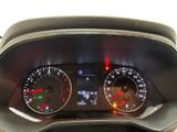 a close up of a car dashboard with a speedometer