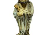 an image of a statue of a man with a beard and a beard