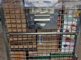 un caddie rempli de produits alimentaires