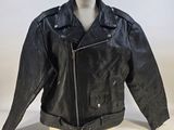 a black leather jacket on a mannequin mannequin mannequin mannequin mannequin mannequin mannequin mannequin manne