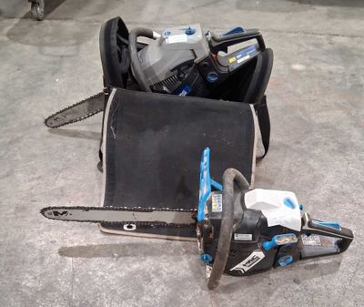 Deux tronçonneuses thermiques MAC ALISTER type MCS P45 et MC… - Photo 1