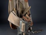 a bag that has a bunch of items in it
