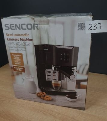 Machine à expresso semi-automatique - SENCOR SES 4040BK, noi…