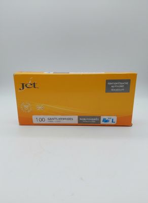 a box of yellow tone toner cartridges for hp laser printers