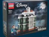 une boîte de Lego sur laquelle figure l'image d'un manoir hanté