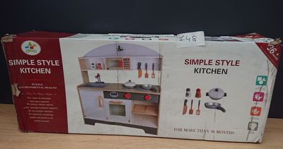 Cuisine Enfant en Bois, Wevally , Jouet d'Imitation pour Enf…