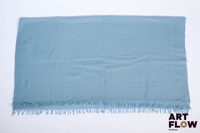 ERIC BOMPARD Etole en fil de cachemire de couleur bleue Dime…