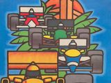 the poster for the grand prix de monaco